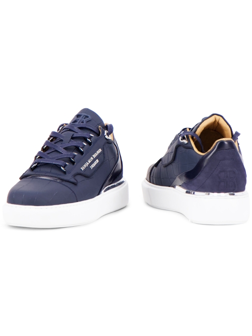 benjamin berner BNJ220 Raphael Mat. croco navy foto 6