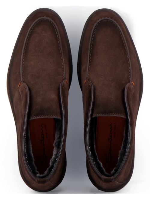 Santoni MGDT17823SMOAGEX T50 DARK BROWN foto 7