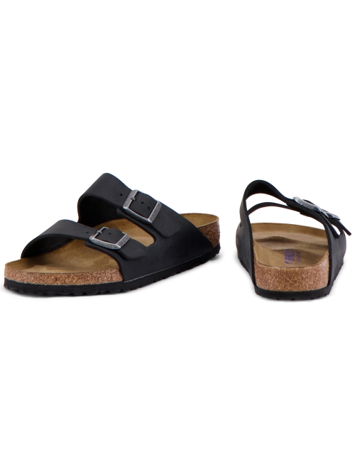 Birkenstock ARIZONA SOFT NATURAL BLACK foto 3