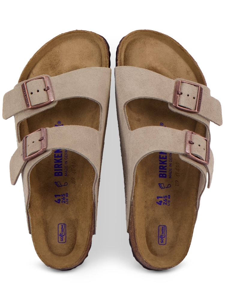 Birkenstock ARIZONA SOFT NATURAL TAUPE