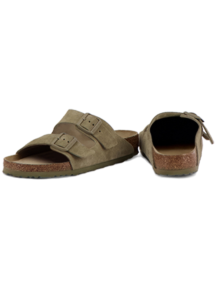 Birkenstock ARIZONA SOFT NATURAL FADED KHAKI