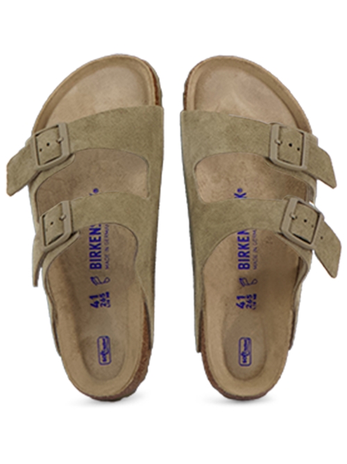 Birkenstock ARIZONA SOFT NATURAL FADED KHAKI foto 7